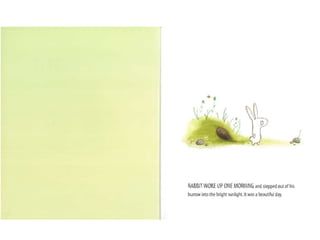 Ask. . .
• Where does the
story going to take
place?
• What time of day
might is it?
• What happens in
the story?
• What is the Black
Rabbit?
 