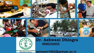 5/18/2021
Dr. Ashwani Dhingra
9996230055
ashwani1683@gnkgei.ac.in
 