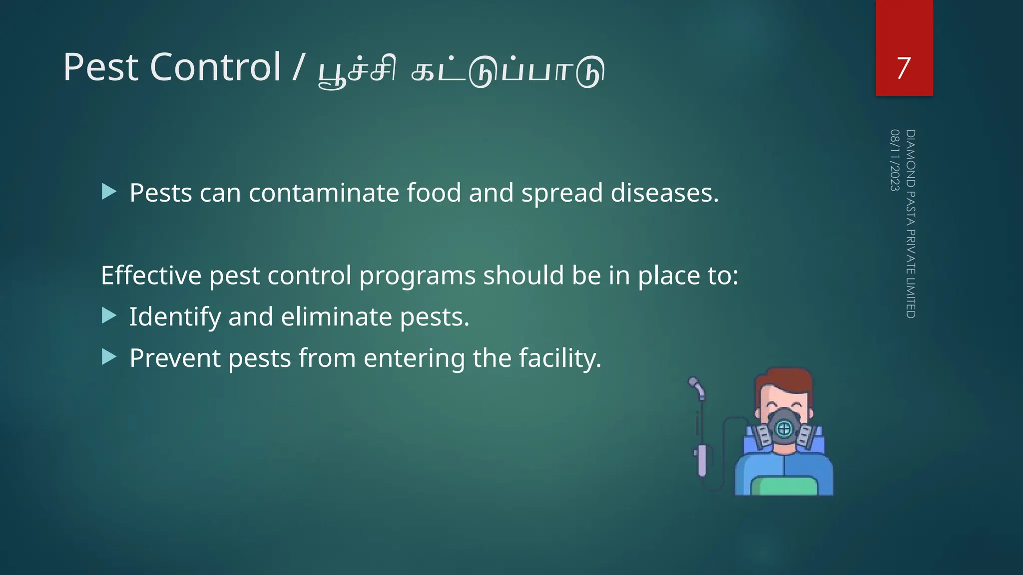 Good Manufacturing Practices In Food Industry Pptx