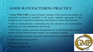 Comprehensive Guide to Good Manufacturing Practices (GMP) in ...