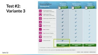 Seite 52
Test #2:
Variante 3
 