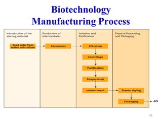 Biotechnology
Manufacturing Process
28
 