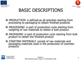 GOOD MANUFACTURING P_ASEAN_Production_Module.ppt