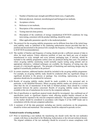 Gmp eu chapter 6 | PDF