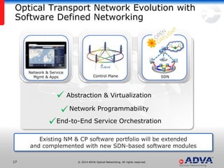 GMPLS, SDN, Optical Networking and Control Planes | PPTX