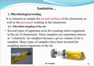 GMP Requirements for Sterile Products manufacturing | PPT