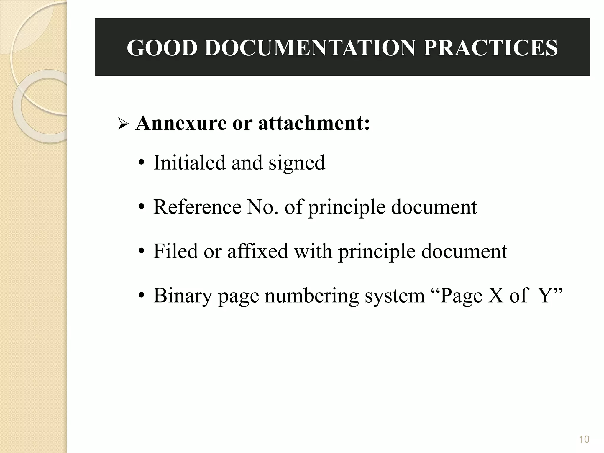 GMP - GOOD DOCUMENTATION PRACTICES | PPTX | Manufacturing Industry ...