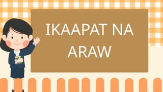 IKAAPAT NA
ARAW
 