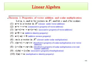 Linear Algebra
 