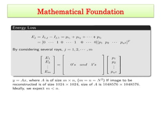 Mathematical Foundation
 