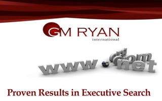 Proven Results in Executive Search

 