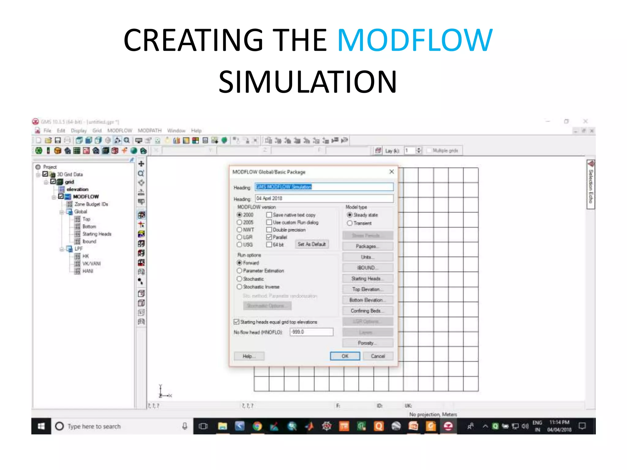GROUNDWATER MODELING SYSTEM | PPTX