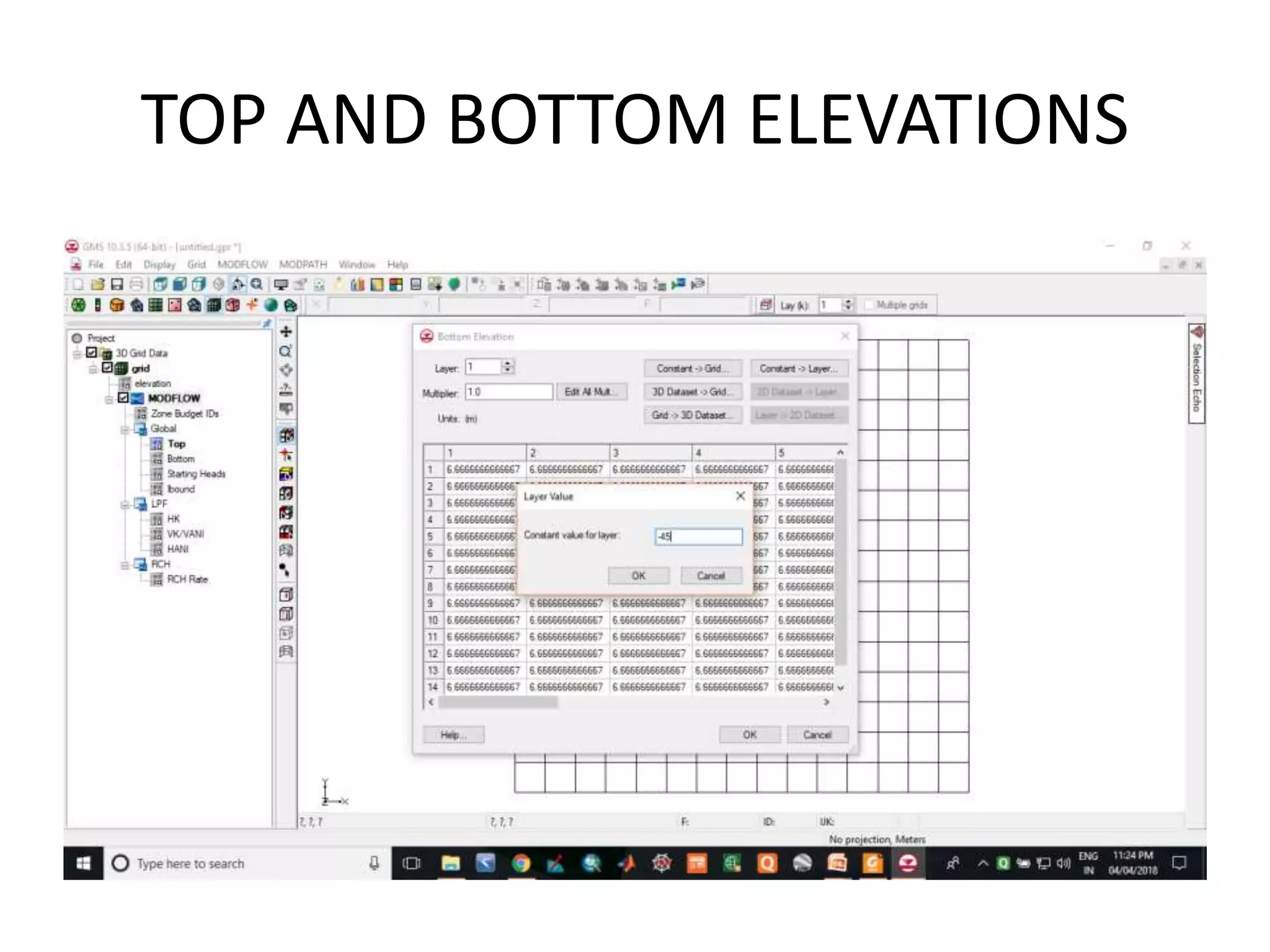 GROUNDWATER MODELING SYSTEM | PPTX