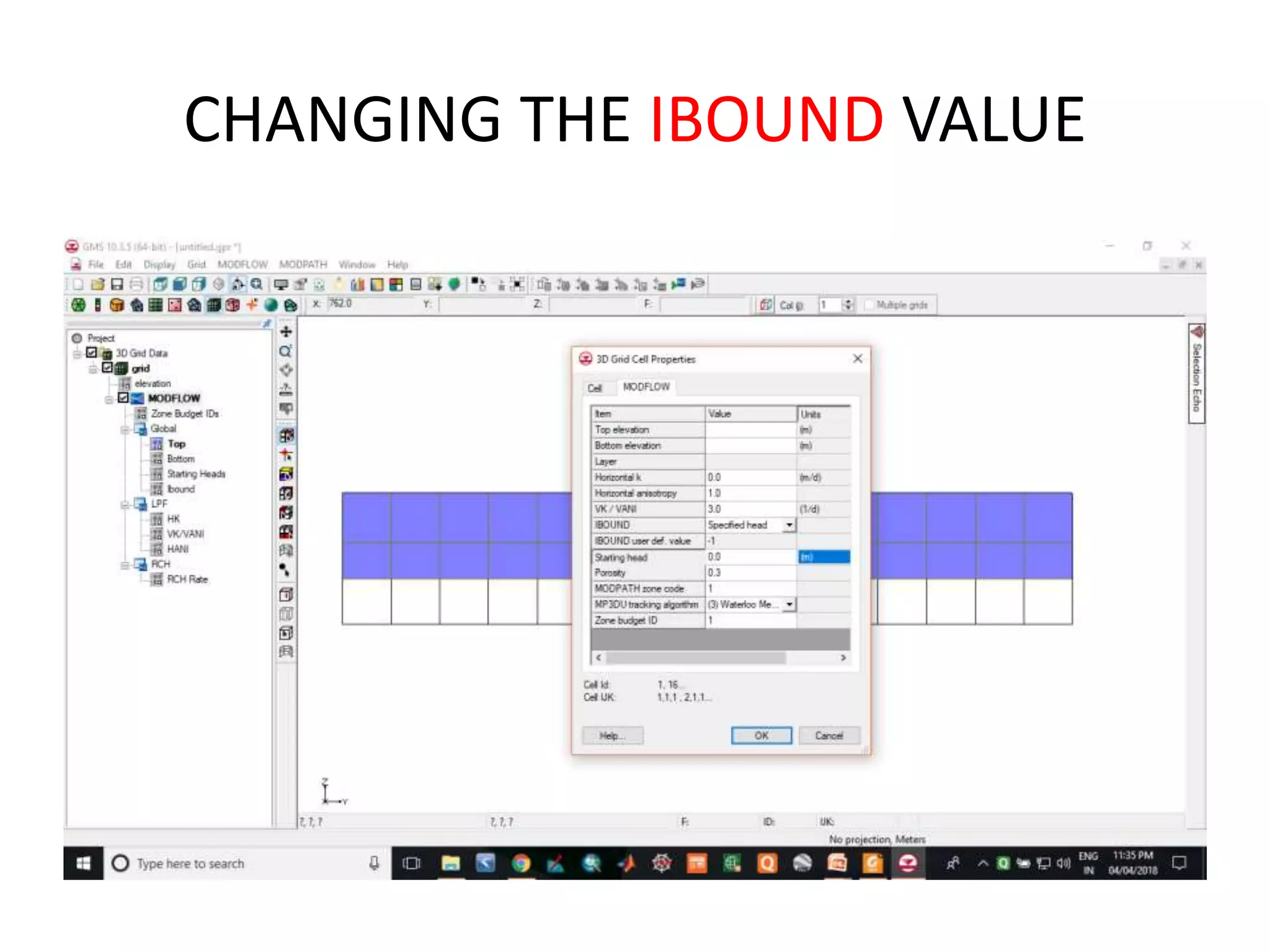 GROUNDWATER MODELING SYSTEM | PPTX