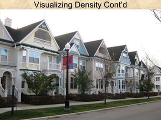 Visualizing Density Cont’d 
