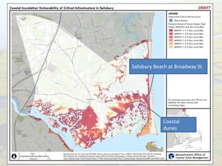 Salisbury Beach at Broadway St.
Coastal
dunes
 