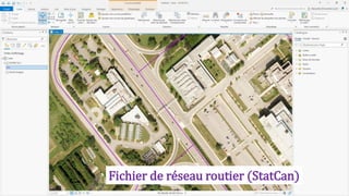 17
Fichier de réseau routier (StatCan)
 