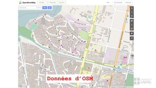 Données d’OSM
 
