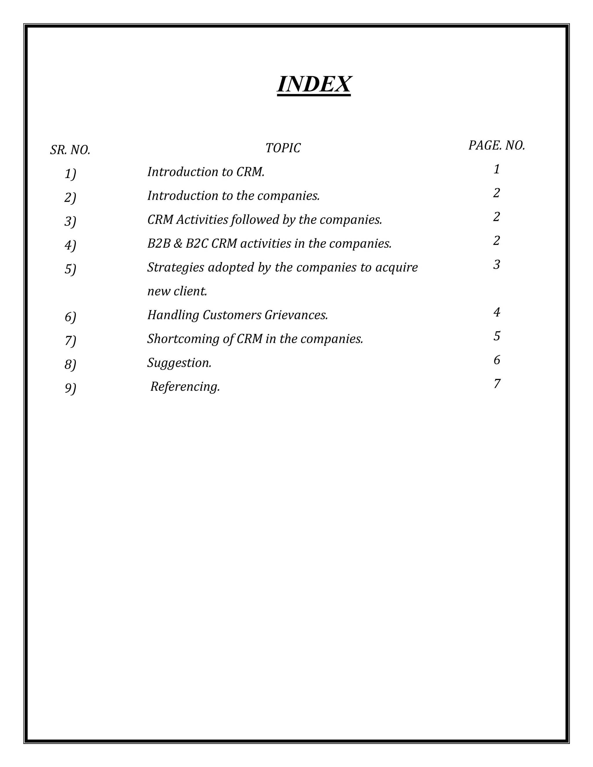 CRM of TATA Motors & Mahindra and Mahindra. | PDF