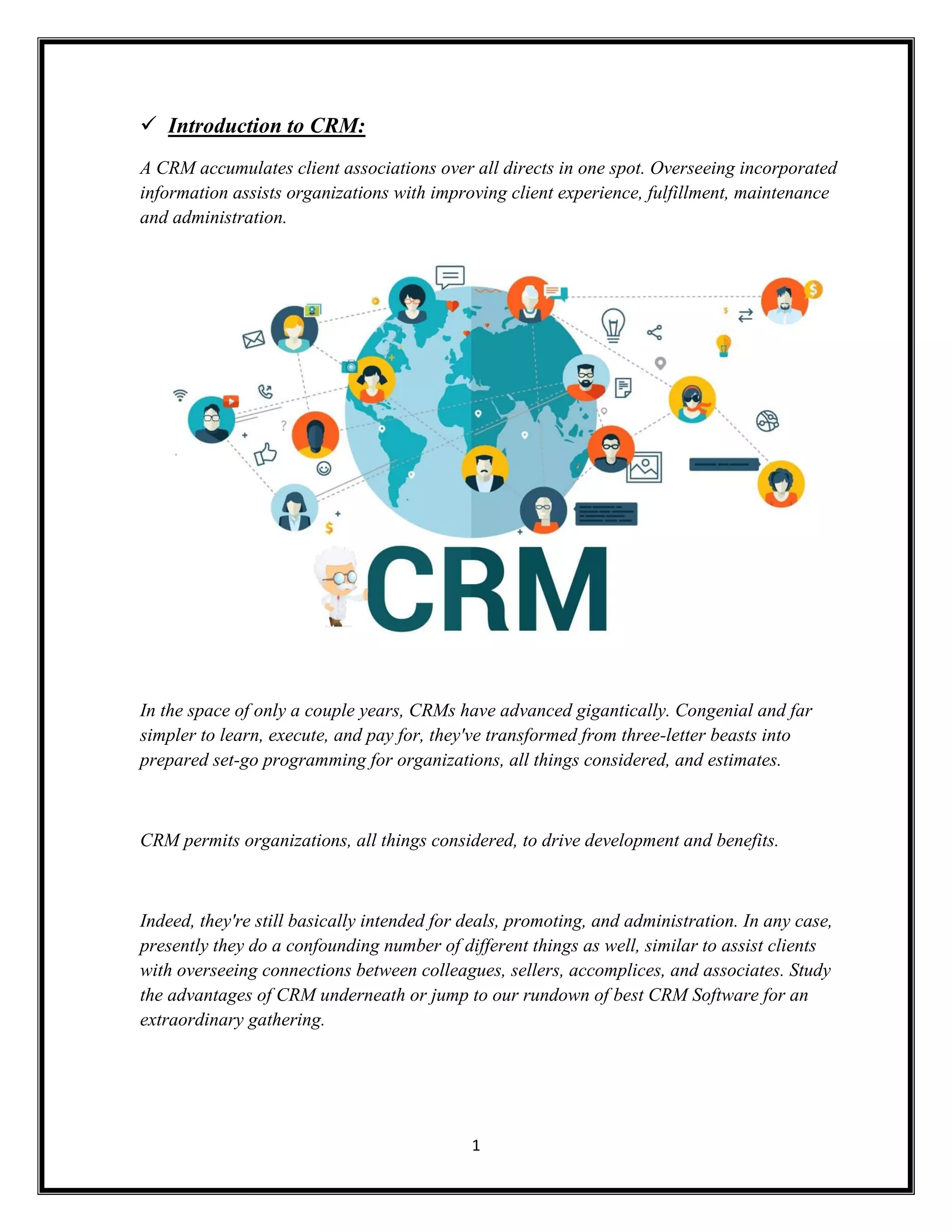 CRM of TATA Motors & Mahindra and Mahindra. | PDF