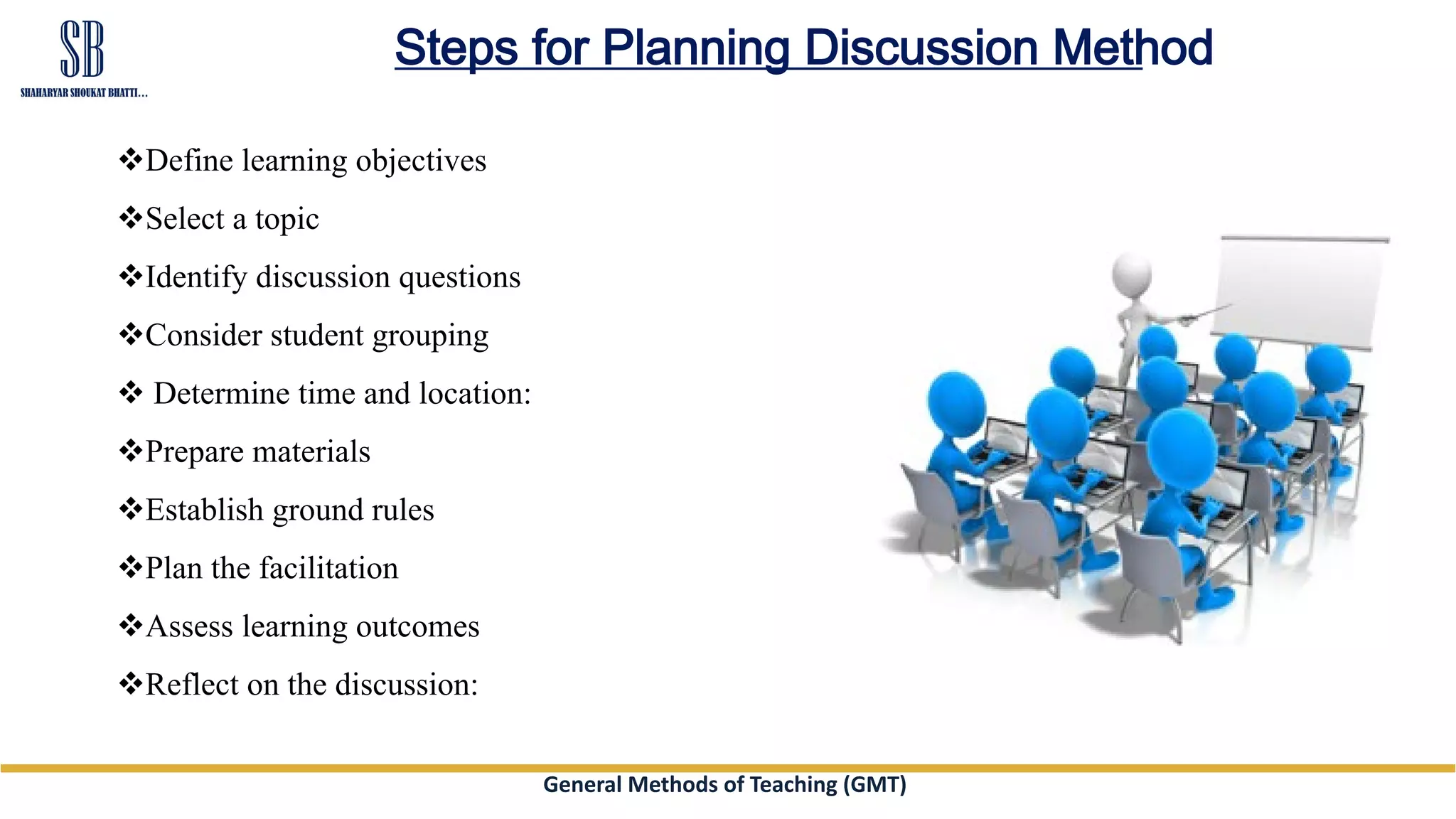 Lecture Method of Teaching - Discussion Method of Teaching ...