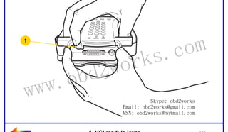 RETURN TO MAIN MENU

1

ww.
w

wor
d2
ob

om
s.c
k

Skype: obd2works
Email: obd2works@gmail.com
MSN: obd2works@hotmail.com

1. VCI module lever

www.xcar360.com

 