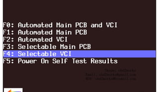 RETURN TO MAIN MENU

ww.
w

wor
d2
ob

om
s.c
k

Skype: obd2works
Email: obd2works@gmail.com
MSN: obd2works@hotmail.com

www.xcar360.com

 