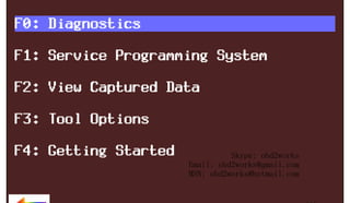 RETURN TO MAIN MENU

ww.
w

wor
d2
ob

om
s.c
k

Skype: obd2works
Email: obd2works@gmail.com
MSN: obd2works@hotmail.com

www.xcar360.com

 