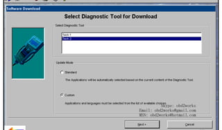 RETURN TO MAIN MENU

wor
d2
.ob
ww

om
s.c
k

w

Skype: obd2works
Email: obd2works@gmail.com
MSN: obd2works@hotmail.com

www.xcar360.com

 