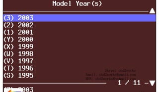 RETURN TO MAIN MENU

ww.
w

wor
d2
ob

om
s.c
k

Skype: obd2works
Email: obd2works@gmail.com
MSN: obd2works@hotmail.com

www.xcar360.com

 