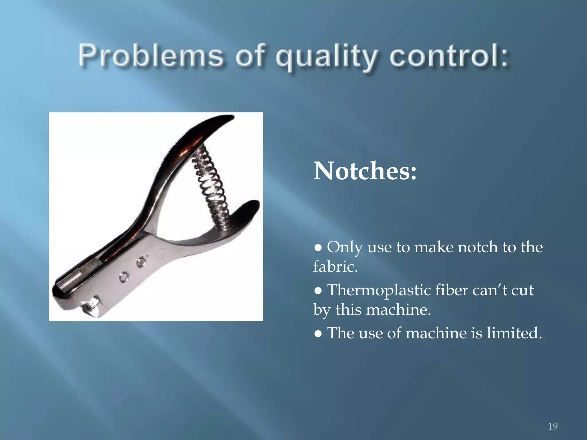 Garments Quality Control in Cutting | PPTX