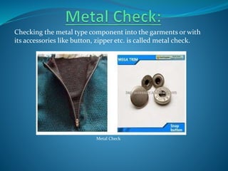 Check Material Quality Raw Material Of Quality Control | PPTX