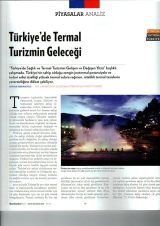 Türkiye'de Termal Turizm'in Geleceği