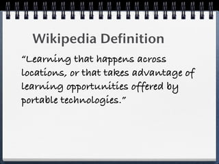 GMU/DAU Mobile Learning Workshop