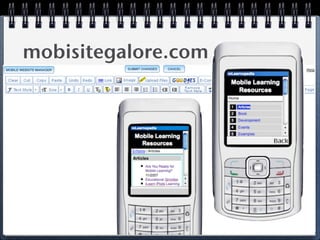 GMU/DAU Mobile Learning Workshop