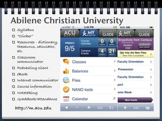 GMU/DAU Mobile Learning Workshop