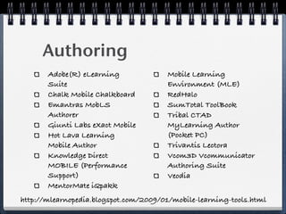 GMU/DAU Mobile Learning Workshop