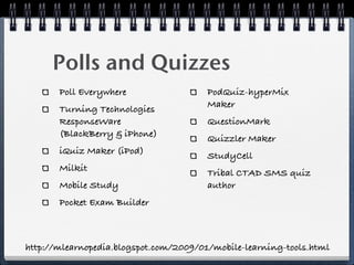 GMU/DAU Mobile Learning Workshop