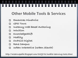 GMU/DAU Mobile Learning Workshop