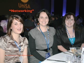 “Networking”




http://www.ﬂickr.com/photos/unisouthaustralia/2868674921/sizes/l/in/photostream/
 