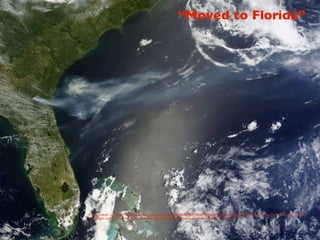 “Moved to Florida”
                    “Moved to,”




“New Home”




Photo Credit: <a href="http://www.ﬂickr.com/photos/24662369@N07/5856786556/">NASA Goddard Photo and Video</a> via <a href="http://
compﬁght.com">Compﬁght</a> <a href="http://creativecommons.org/licenses/by/2.0/">cc</a>
 