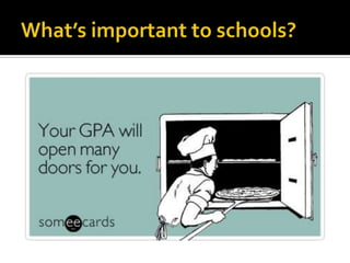 What’s important to schools?