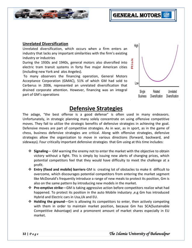 General Motor Strategic Management Analysis