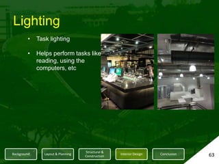 For the red circle highlighted, lights are switched off in the day to conserve electricity34