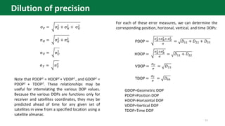 Pdop Table GNSS Observation (4) | PDF