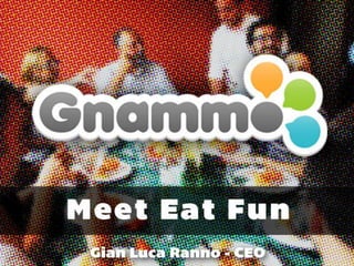 Gnammo @ Social Media Week Torino 2012
