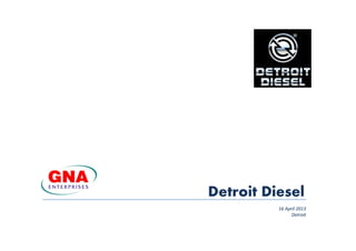 Detroit DieselDetroit Diesel
16 April 201316 April 2013
DetroitDetroit
 