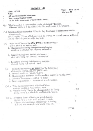 GNC FIRST YEAR GNM OLD EXAMINATION PAPER.pdf