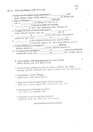 GNC FIRST YEAR GNM OLD EXAMINATION PAPER.pdf