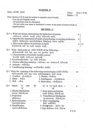 GNC FIRST YEAR GNM OLD EXAMINATION PAPER.pdf
